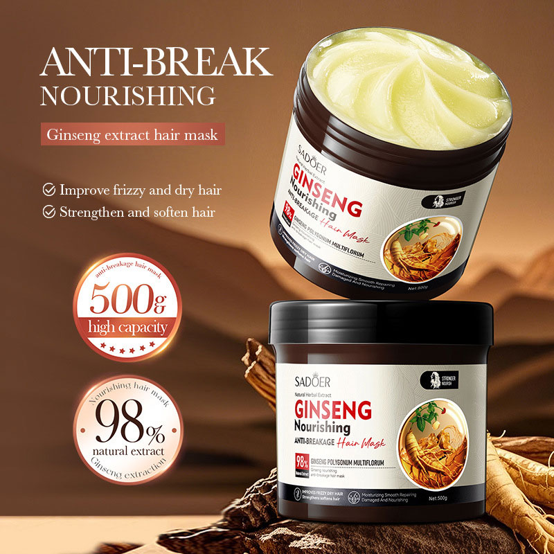 Hair Care Ginseng - 500 мл SADOER Ginseng Polygonum Multiflorum