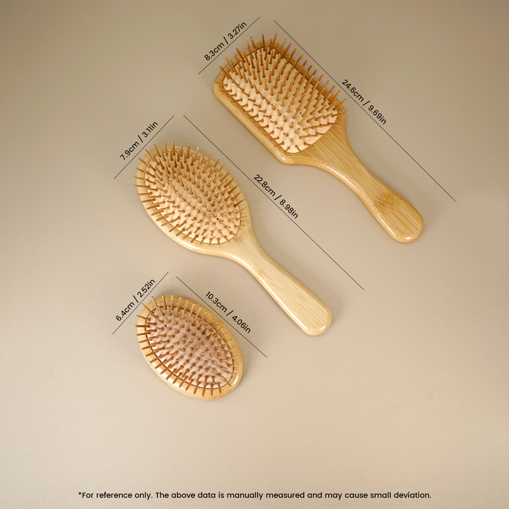 Бамбуковая щетка для распутыва – обзор и цена Hair Care Daily Routine