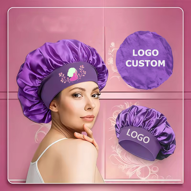 Шелковые атласные шапочки для  – обзор и цена Hair Care Logo