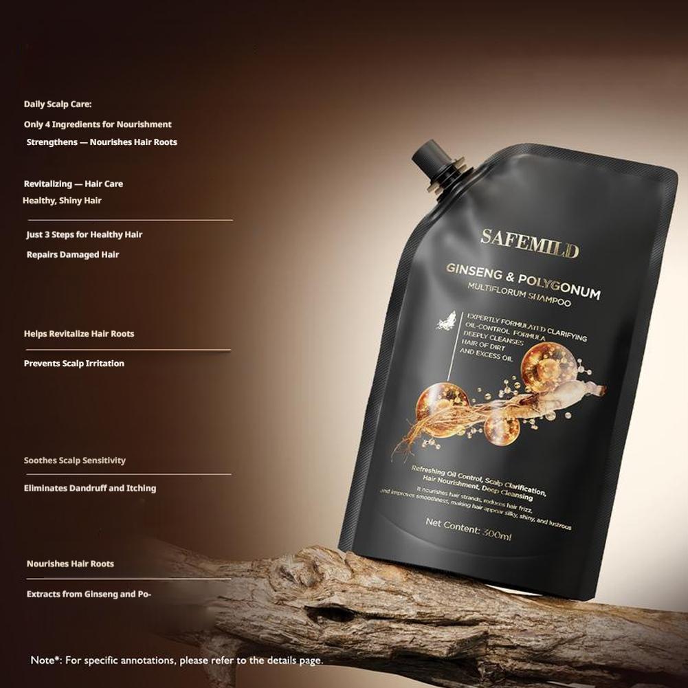 Шампунь с женьшенем и полигону – обзор и цена Hair Care Ginseng