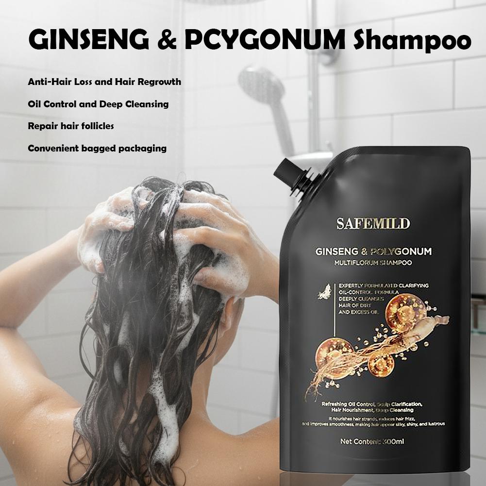 Шампунь с женьшенем и полигону – обзор и цена Hair Care Ginseng