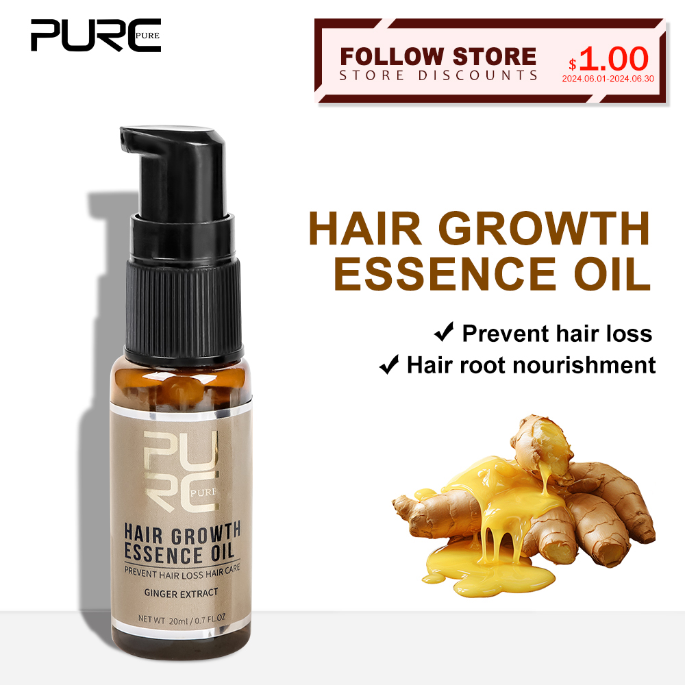 Масло для роста волос PURC с э – обзор и цена Hair Care Ginseng