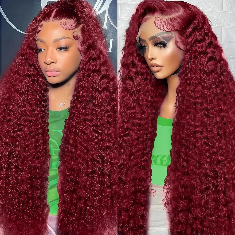 Парик из натуральных волос 99J – обзор и цена Lace Front Wig