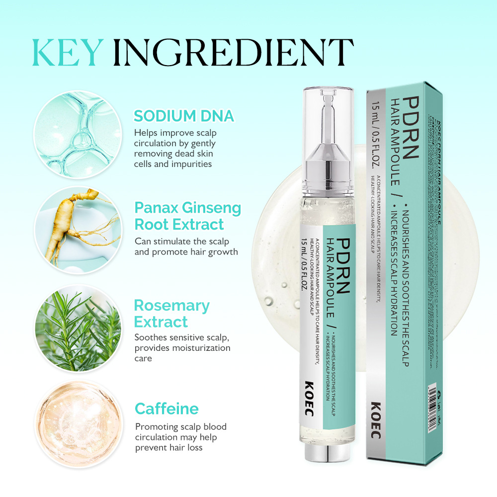 15г KOEC PDRN Эссенция для ухо – обзор и цена Hair Care Ginseng