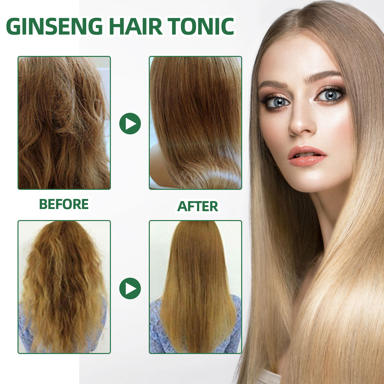 Натуральный травяной спрей для – обзор и цена Hair Care Ginseng