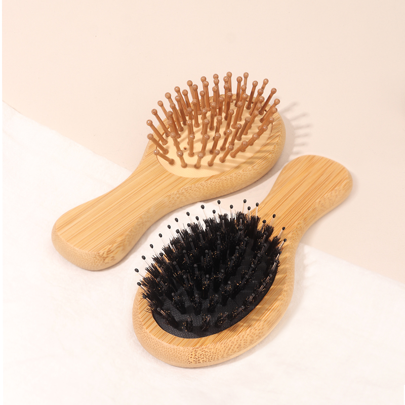 Бамбуковая мини-расческа с под – обзор и цена Bamboo Hair Brush