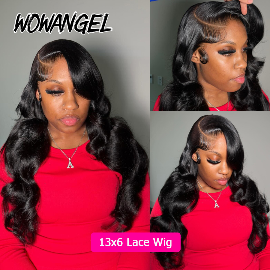 Wow Angel Body Wave Jet Black  – обзор и цена Lace Front Wig