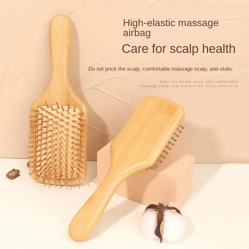 Премиальная деревянная бамбуко – обзор и цена Bamboo Hair Brush
