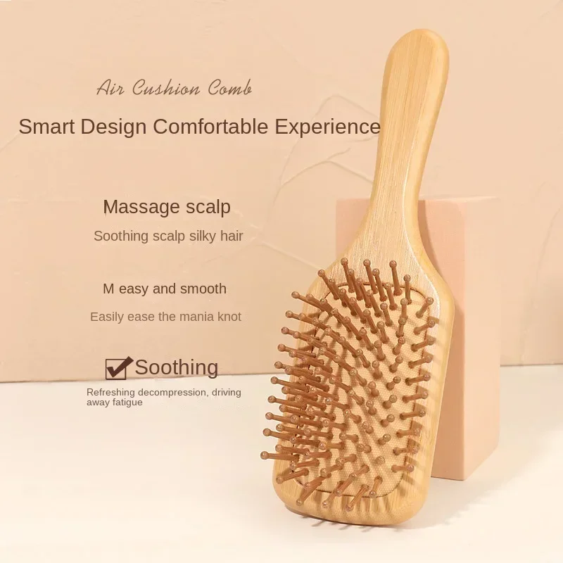 Премиальная деревянная бамбуко – обзор и цена Bamboo Hair Brush